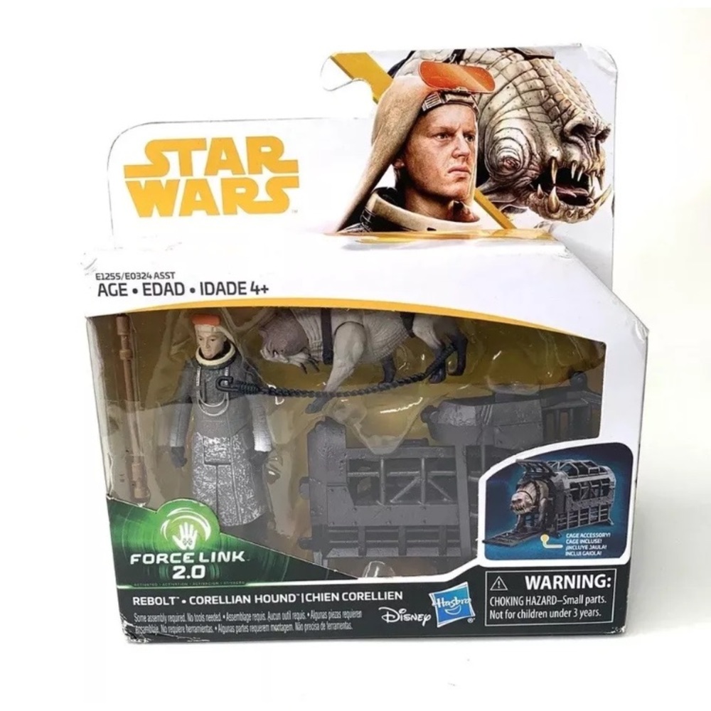 Star Wars Force Link Rebolt & Cornellian Hound Mini Action Figure Toy E1255